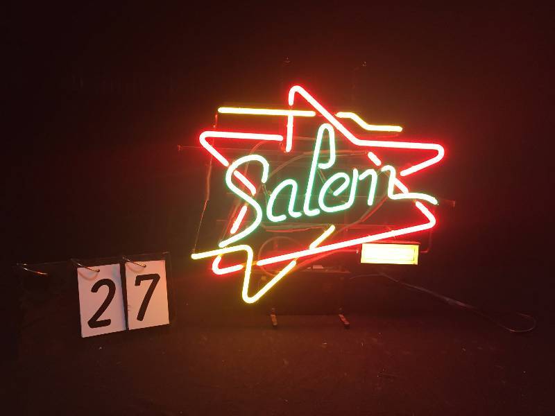 lot 27 image: Salem neon