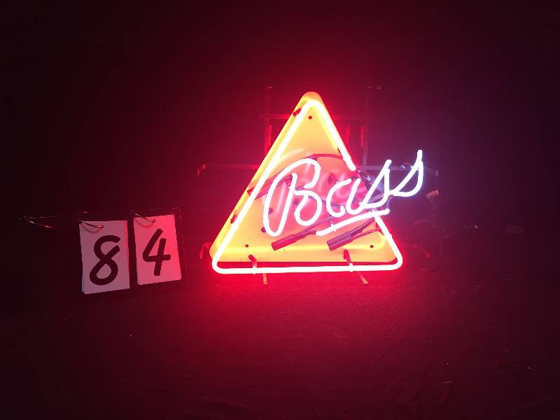 lot 84 image: Bass Ale neon