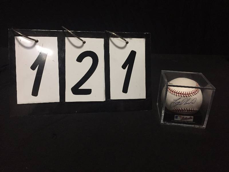 lot 121 image: MN Twins Hall of Famer Tony Oliva signed MLB baseball