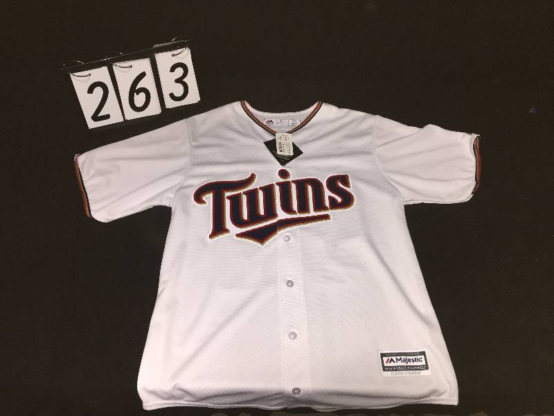 lot 263 image: MN Twins baseball jersey #54 Ervin Santana