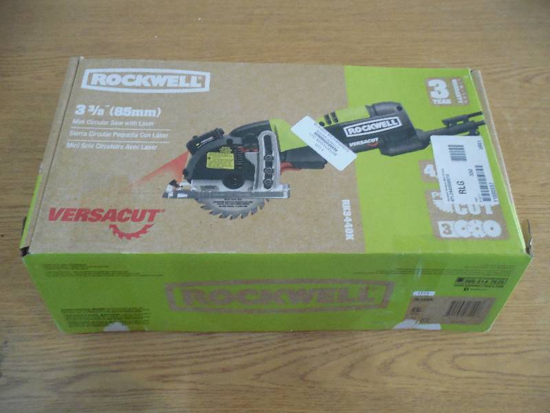 lot 53 image: Rockwell Versacut Mini Circular Saw