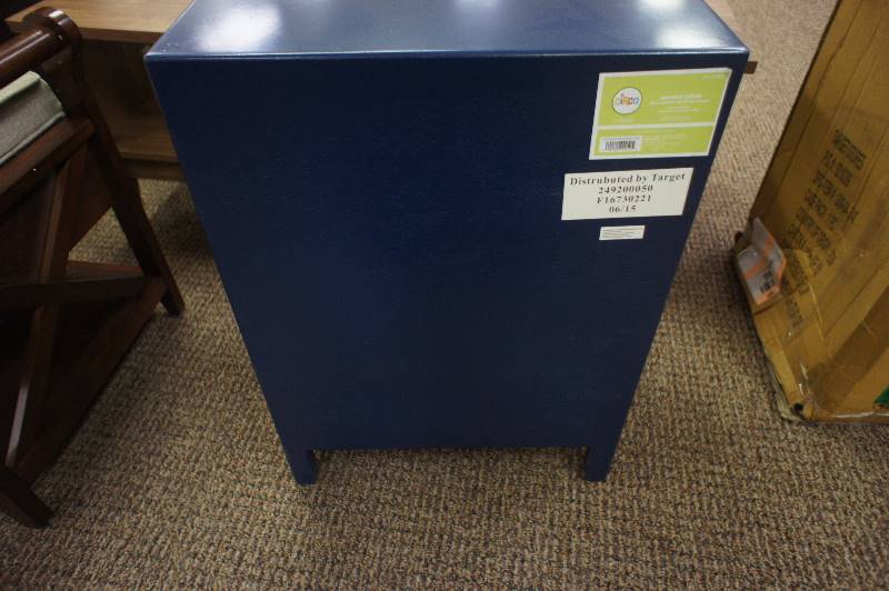 New, Circo Locker Front Kids Accent Table- Blue