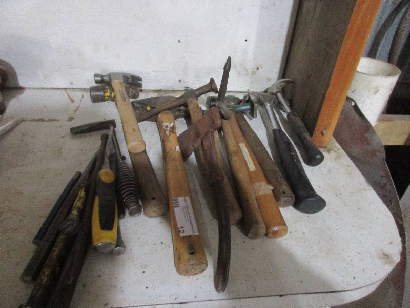 Hammers, punches and chisels
