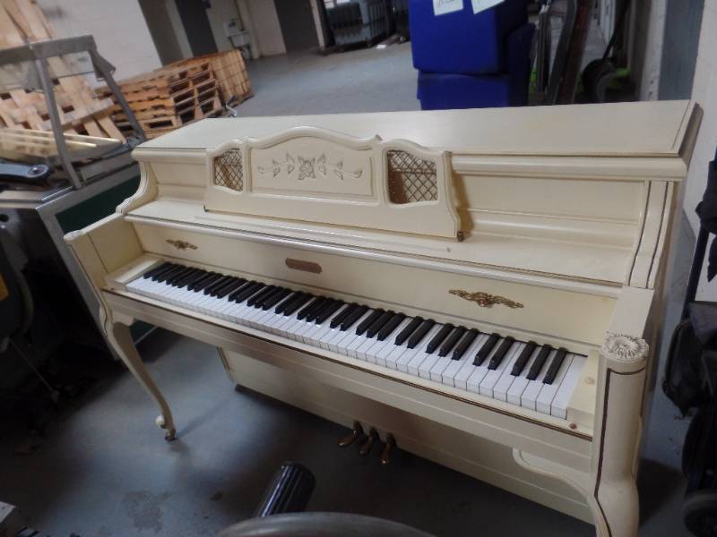 lot 301 image: STORY & CLARK UPRIGHT PIANO