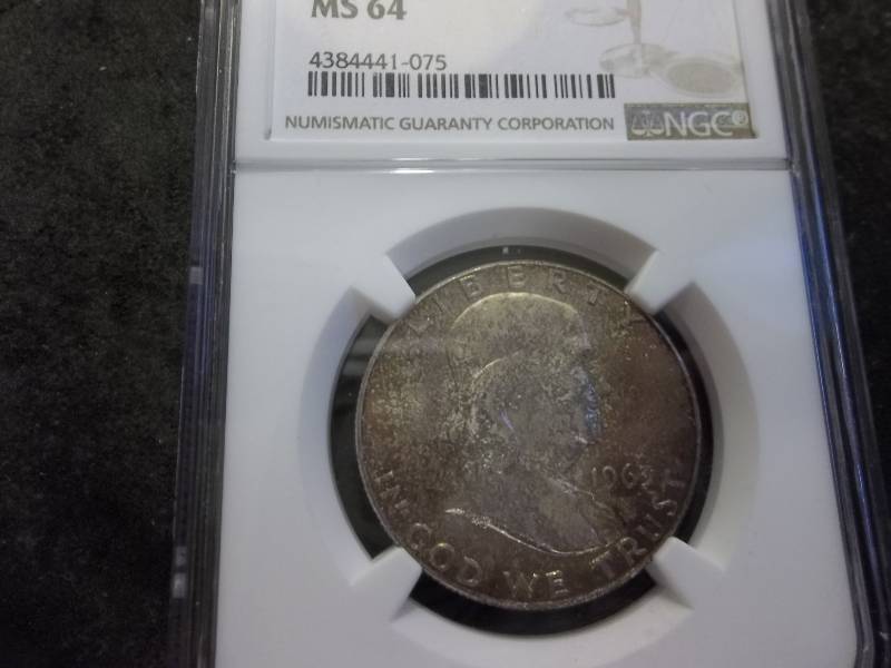 1963 D  Franklin Half Dollar
