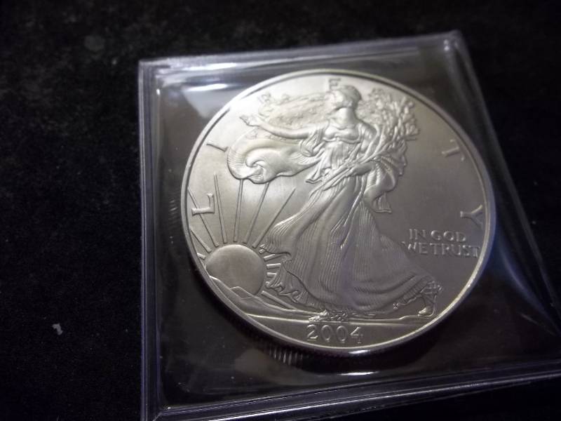 2004 US Silver Eagle