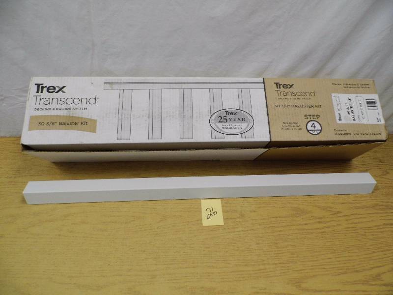 lot 26 image: 8 New Balusters