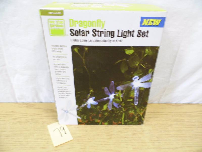 lot 79 image: New Solar Lights