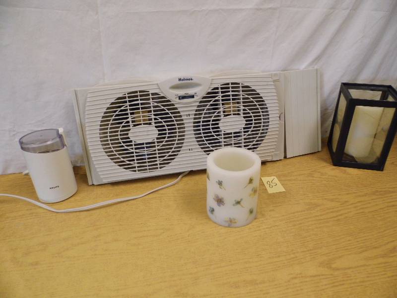 lot 85 image: Fan - Grinder - Candles