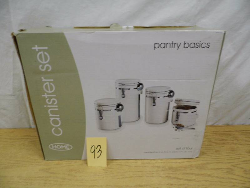 lot 93 image: Home Cannister Set