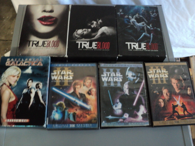 true blood and star wars series...