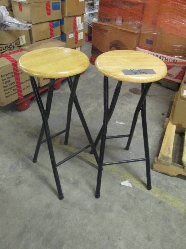 Set of 2 Folding Stools...