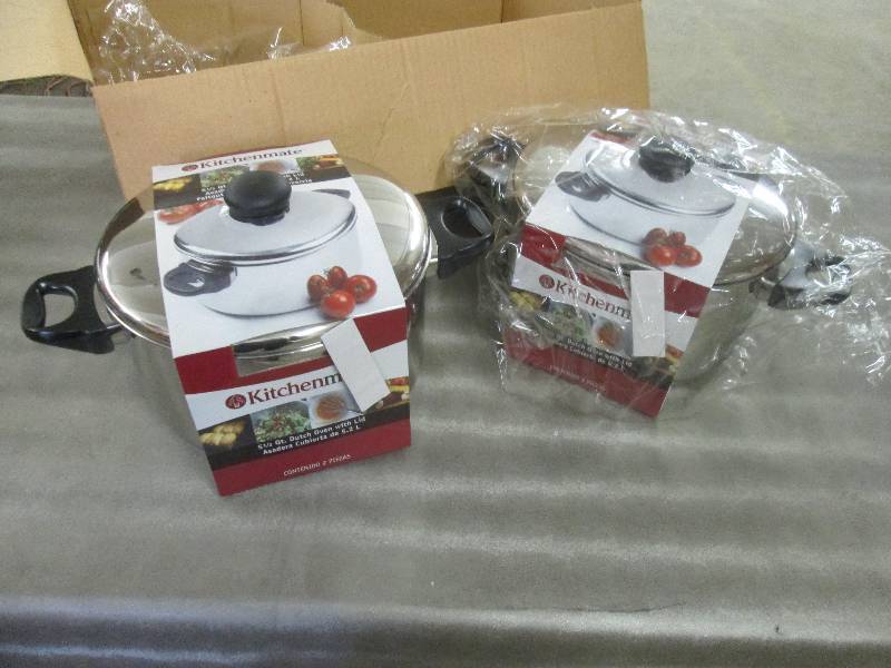 Lot of 2 Kitchenmate Stainless Stee...