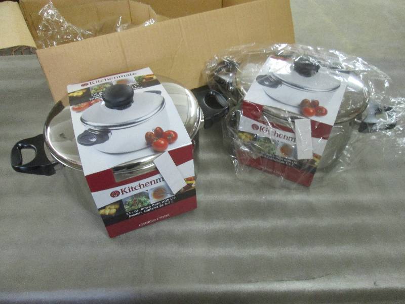 Lot of 2 Kitchenmate Stainless Stee...