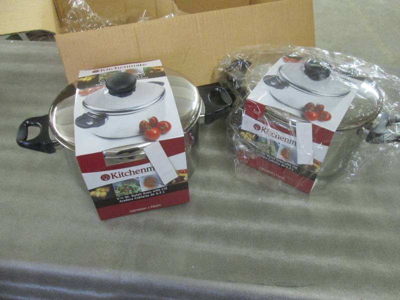 Lot of 2 Kitchenmate Stainless Stee...