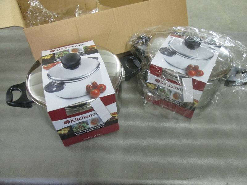 Lot of 2 Kitchenmate Stainless Stee...