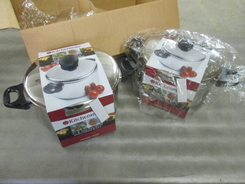 Lot of 2 Kitchenmate Stainless Stee...