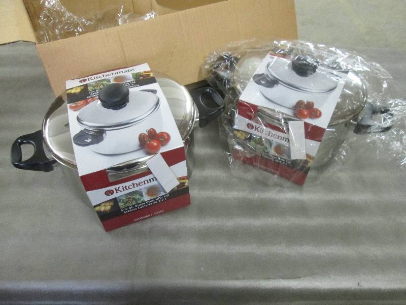 Lot of 2 Kitchenmate Stainless Stee...