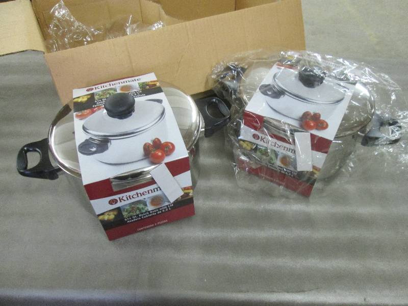 Lot of 2 Kitchenmate Stainless Stee...