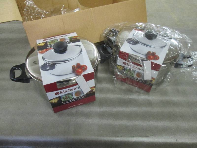 Lot of 2 Kitchenmate Stainless Stee...