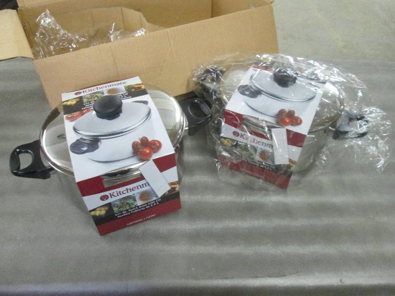 Lot of 2 Kitchenmate Stainless Stee...