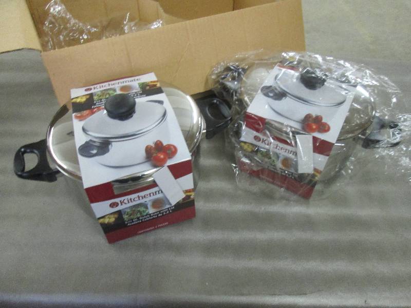 Lot of 2 Kitchenmate Stainless Stee...
