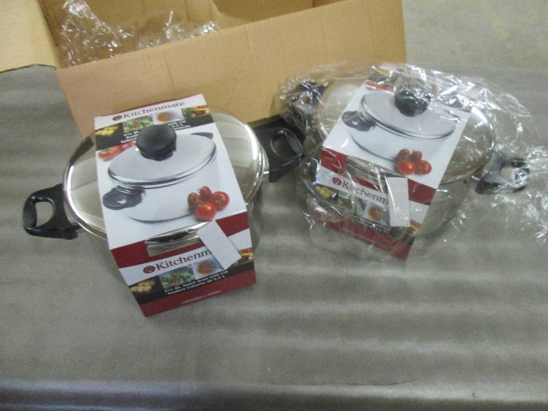 Lot of 2 Kitchenmate Stainless Stee...