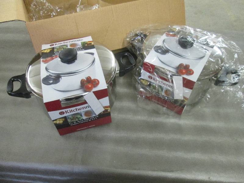 Lot of 2 Kitchenmate Stainless Stee...
