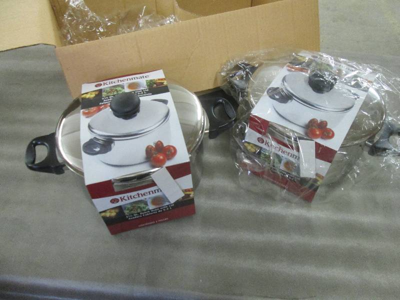 Lot of 2 Kitchenmate Stainless Stee...
