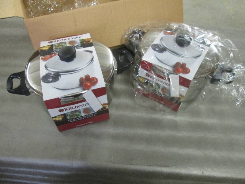 Lot of 2 Kitchenmate Stainless Stee...
