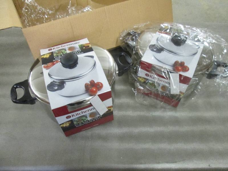 Lot of 2 Kitchenmate Stainless Stee...
