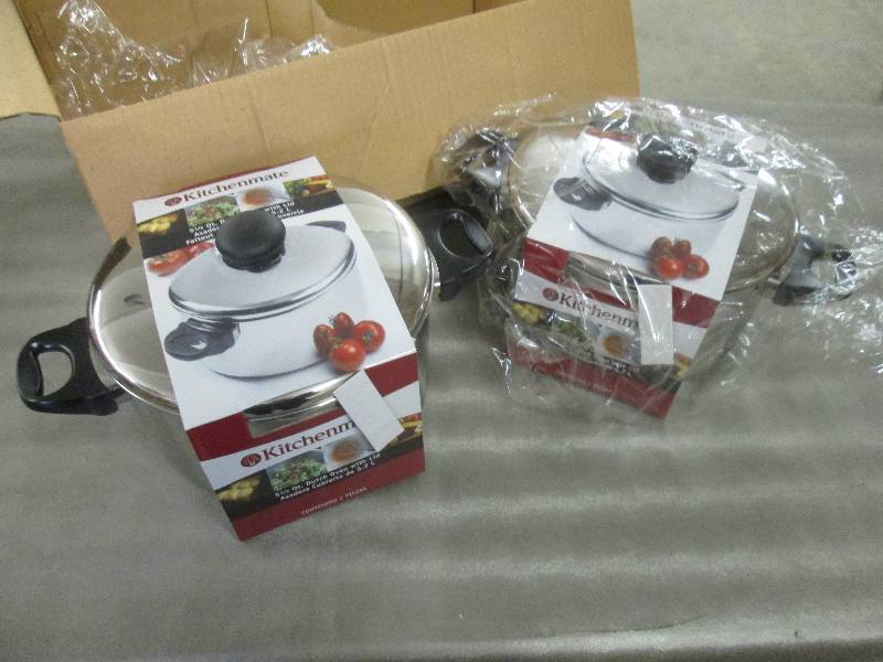 Lot of 2 Kitchenmate Stainless Stee...