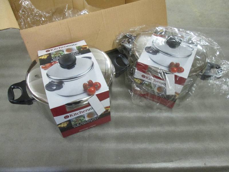 Lot of 2 Kitchenmate Stainless Stee...