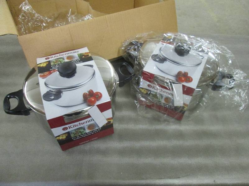 Lot of 2 Kitchenmate Stainless Stee...