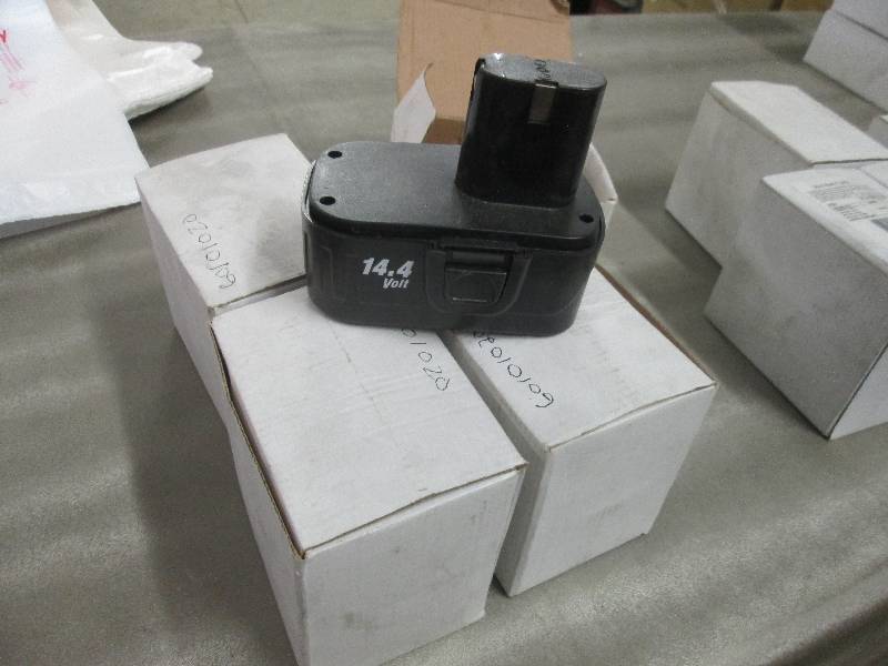 Lot of 5 Powerglide 14.4v Nickel Ca...