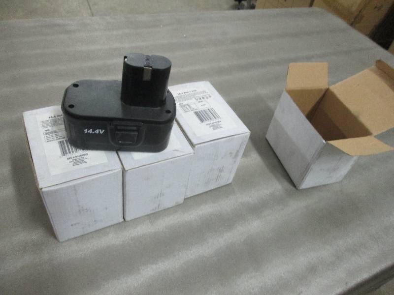 Lot of 4 Powerglide 14.4v Nickel Ca...