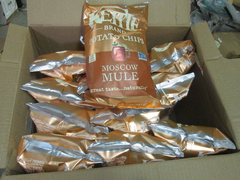 Case of 12 Bags Kettle Brand Moscow...
