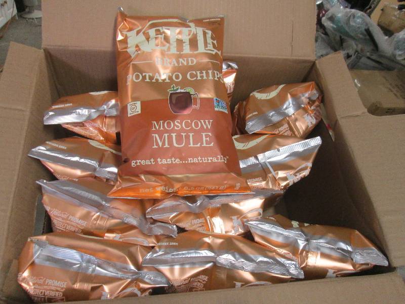 Case of 12 Bags Kettle Brand Moscow...