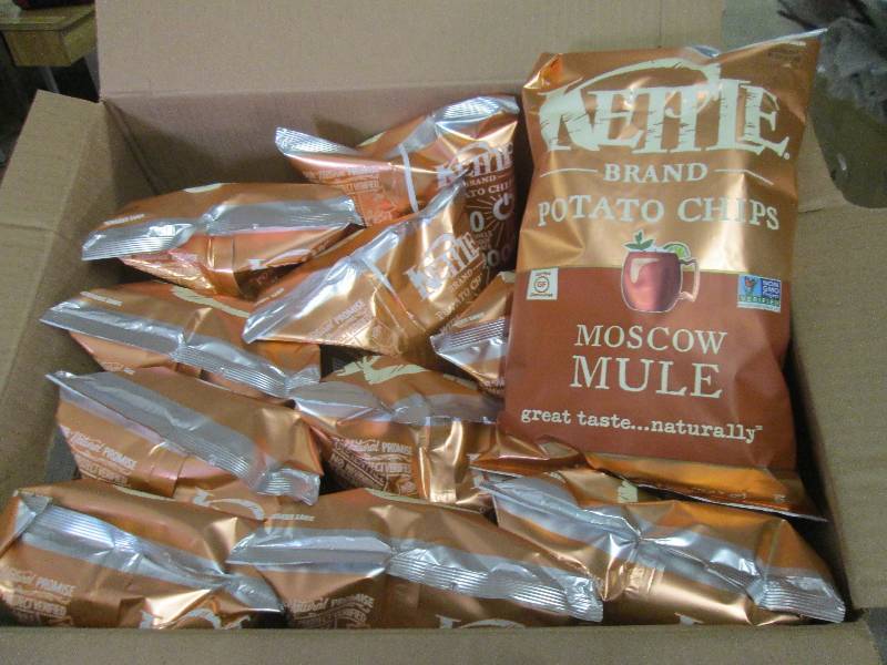 Case of 12 Bags Kettle Brand Moscow...