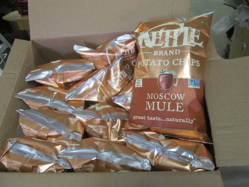 Case of 12 Bags Kettle Brand Moscow...