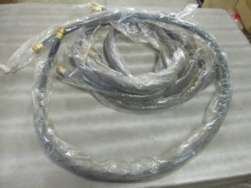 4- 6 foot Black Hoses...