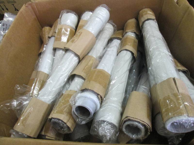Box of Metal Piping...