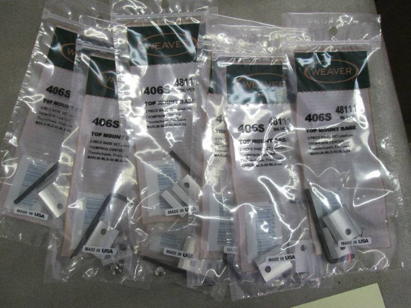 Lot of 7 Weaver Base Top Mount - 40...