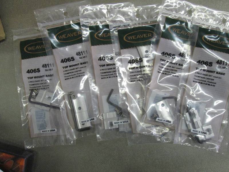 Lot of 6 Weaver Base Top Mount - 40...