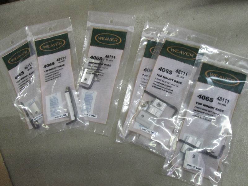 Lot of 6 Weaver Base Top Mount - 40...