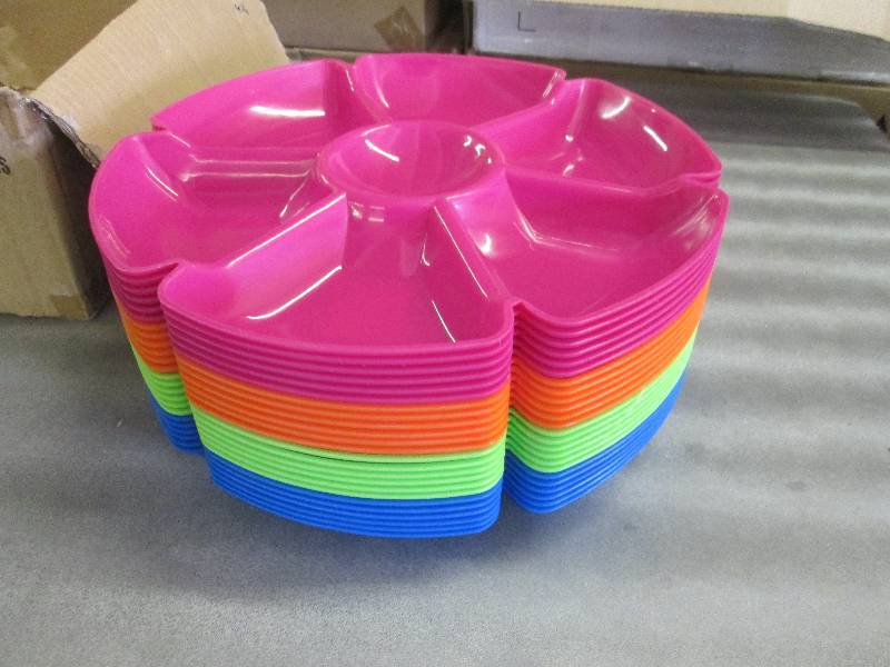 Case of 24 Assorted Colored Divided...
