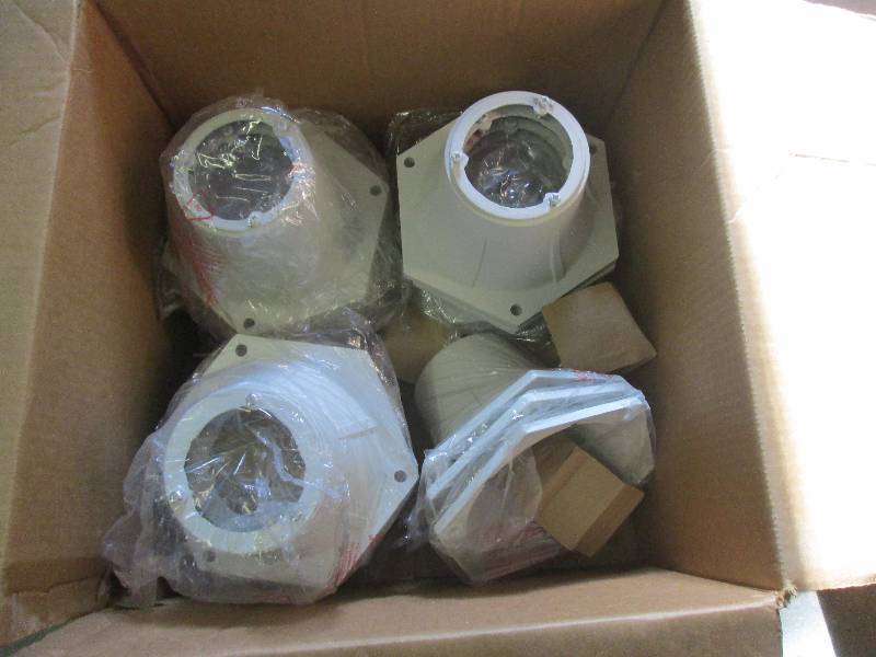 Box of Lamp Tops...