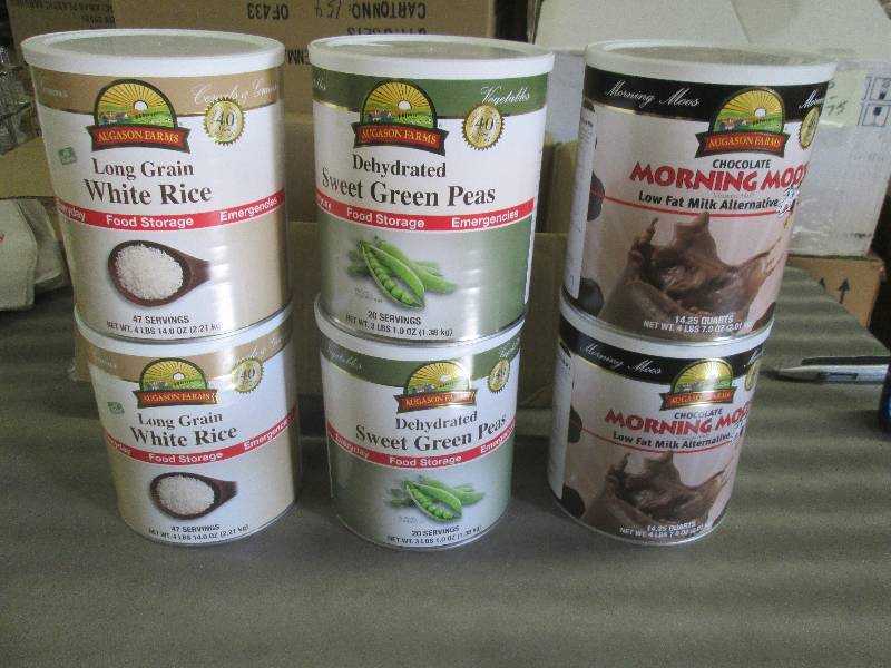 Case of 6 Large Cans Augason Farms ...