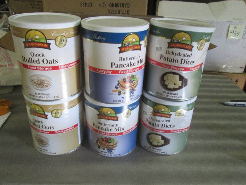 Case of 6 Large Cans Augason Farms ...