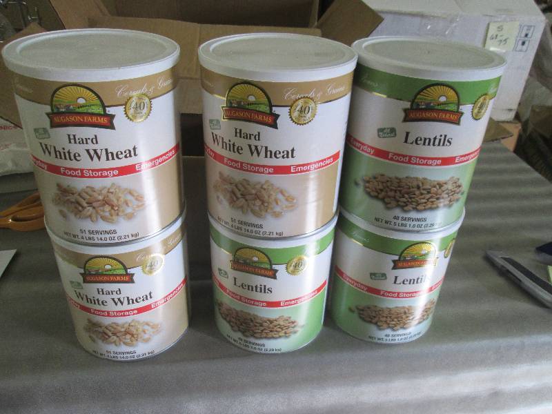 Case of 6 Large Cans Augason Farms ...